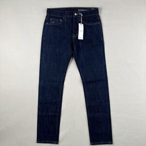 Outerknown Ambassador Slim Fit Jeans Men’s 28x32‎ Selvedge Denim Dark Wash Pants